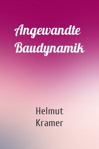 Angewandte Baudynamik