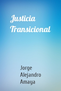 Justicia Transicional