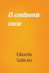 El continente vacío