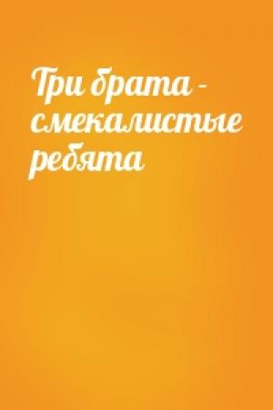 Обложка книги «Три брата - смекалистые ребята»