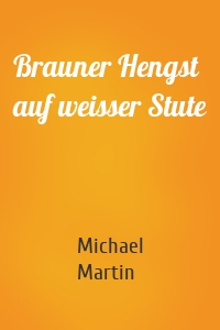 Brauner Hengst auf weisser Stute