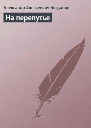 Обложка книги «На перепутье» — Александр Богданов