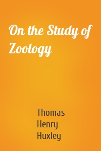 On the Study of Zoology