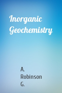 Inorganic Geochemistry