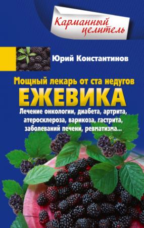 Обложка книги «Мощный лекарь от ста недугов. Ежевика. Лечение онкологии, диабета, артрита, атеросклероза, варикоза, гастрита, заболеваний печени, ревматизма…» — Юрий Константинов
