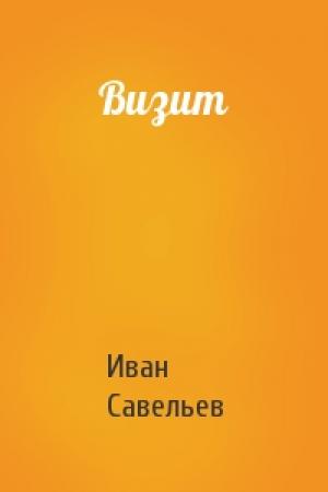 Обложка книги «Визит» — Иван Савельев