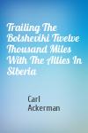 Carl Ackerman - Trailing The Bolsheviki Twelve Thousand Miles With The Allies In Siberia