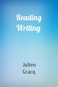 Reading Writing