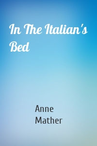 In The Italian's Bed