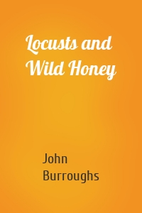 Locusts and Wild Honey