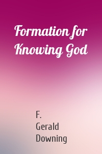 Formation for Knowing God