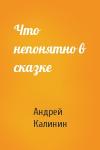 Андрей Калинин - Что непонятно в сказке
