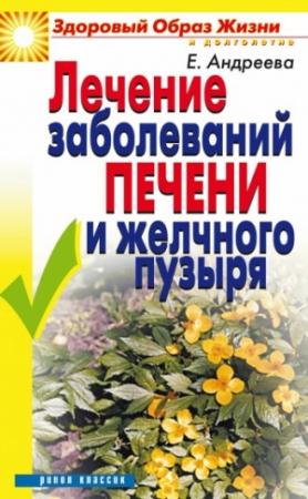 Обложка книги «Лечение заболеваний печени и желчного пузыря» — Екатерина Андреева