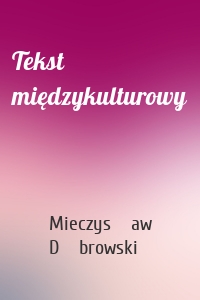 Tekst międzykulturowy