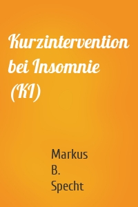 Kurzintervention bei Insomnie (KI)