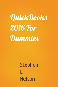 QuickBooks 2016 For Dummies