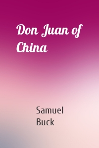 Don Juan of China