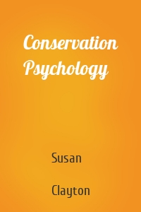 Conservation Psychology