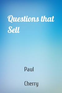 Questions that Sell