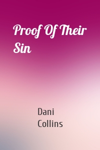 Proof Of Their Sin