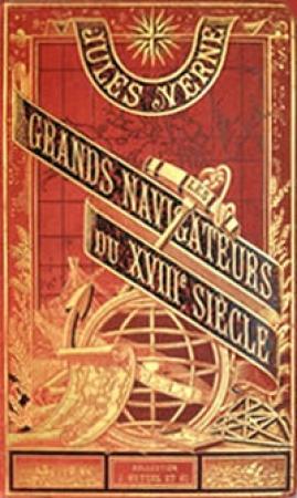 Обложка книги «Мореплаватели XVIII века» — Жюль Верн