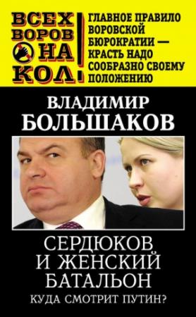 Обложка книги «Сердюков и женский батальон» — Владимир Большаков