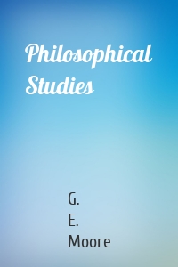 Philosophical Studies