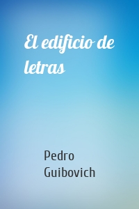 El edificio de letras