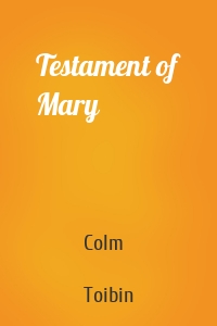 Testament of Mary