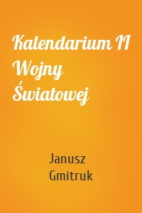 Kalendarium II Wojny Światowej