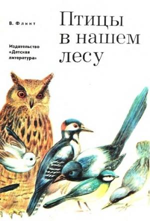 Обложка книги «Птицы в нашем лесу» — Владимир Флинт