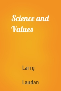 Science and Values