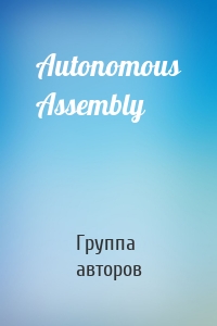 Autonomous Assembly