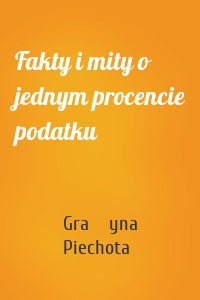 Fakty i mity o jednym procencie podatku