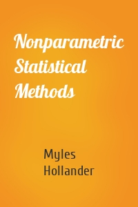 Nonparametric Statistical Methods