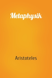 Metaphysik