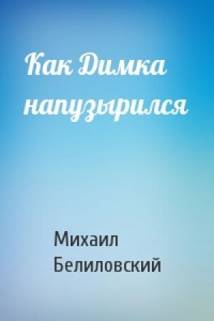 Обложка книги «Как Димка напузырился» — Михаил Белиловский