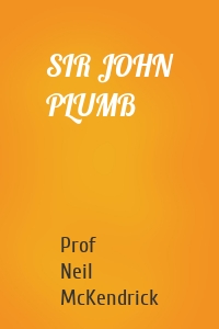 SIR JOHN PLUMB