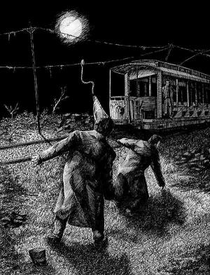 Обложка книги «Призрак в лунном свете» — Говард Лавкрафт
