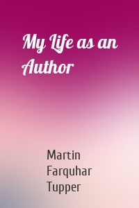 My Life as an Author