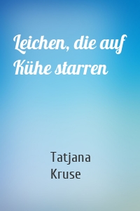 Leichen, die auf Kühe starren