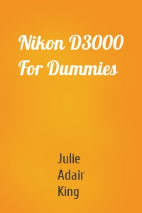 Nikon D3000 For Dummies