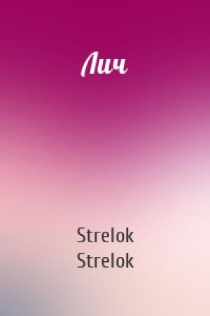 Обложка книги «Лич» — Strelok Strelok