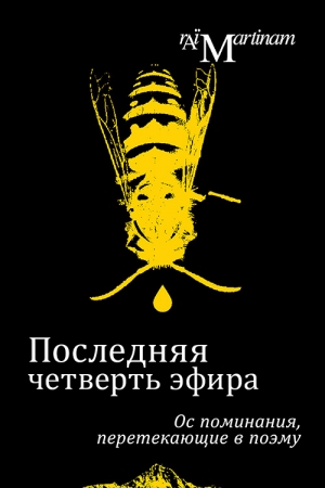 Обложка книги «Последняя четверть эфира. Ос поминания, перетекающие в поэму» — Андрей Зеркало
