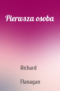 Pierwsza osoba