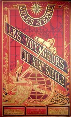Обложка книги «Путешественники XIX века» — Жюль Верн
