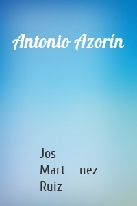 Antonio Azorín