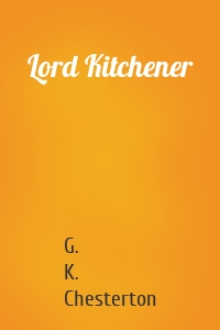 Lord Kitchener