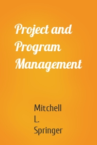 Project and Program Management