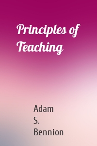 Principles of Teaching